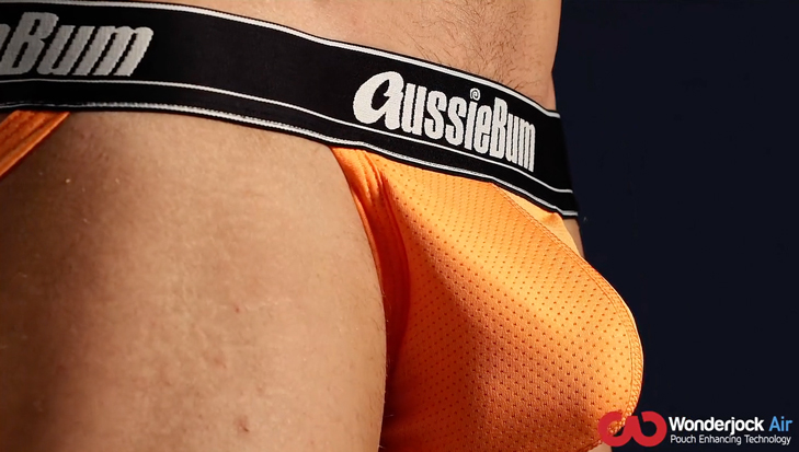 Push-up Jockstrap AussieBum s kapsou Wonder Jock WJ Air Mango14